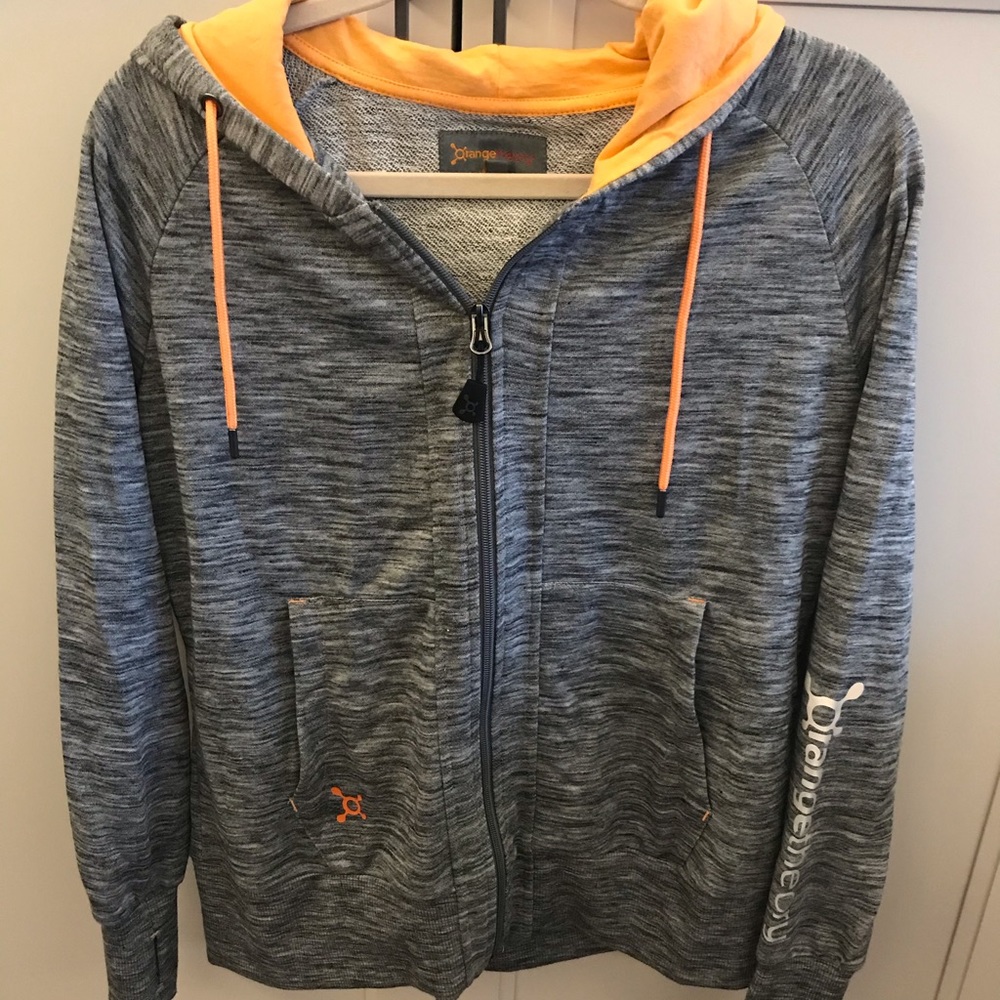 OrangeTheory Zip Up Hooded Jacket